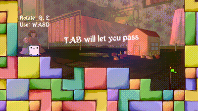 A gif from the game Little Dice